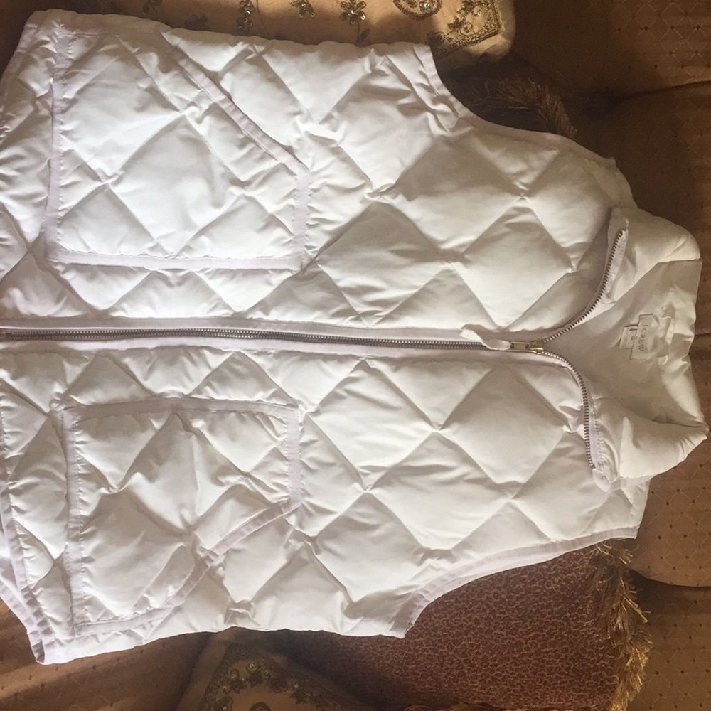 White J. Crew vest